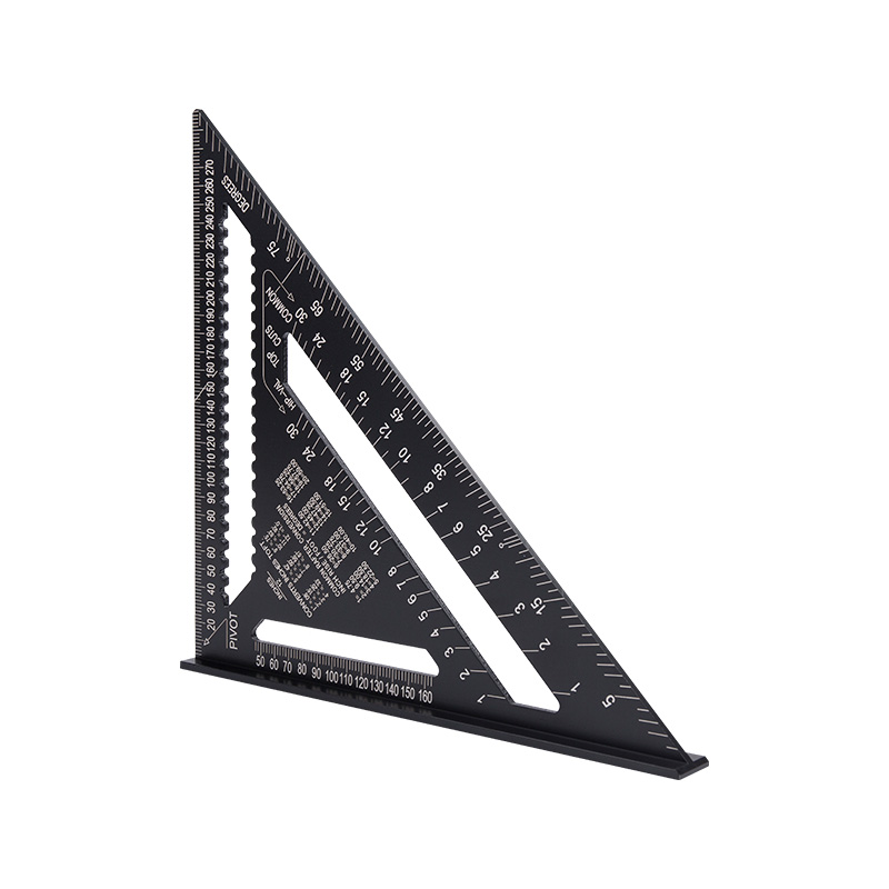 Aluminium rafter square