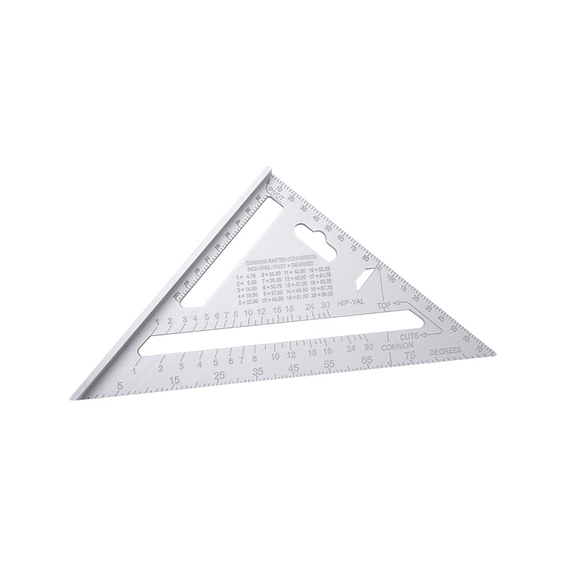 Aluminium rafter square