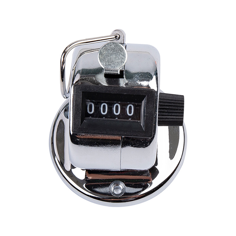 Hand tally counter with base