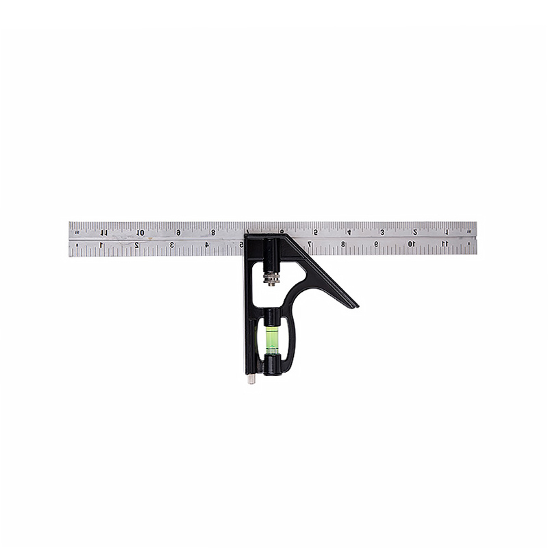 Aluminium handle combination square